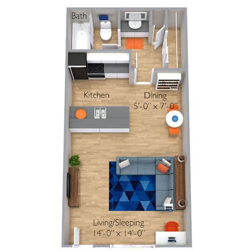 Floor Plan  Studio