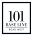 a logo that reads 101 base line road west