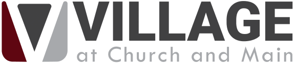 a logo for the church of church and main