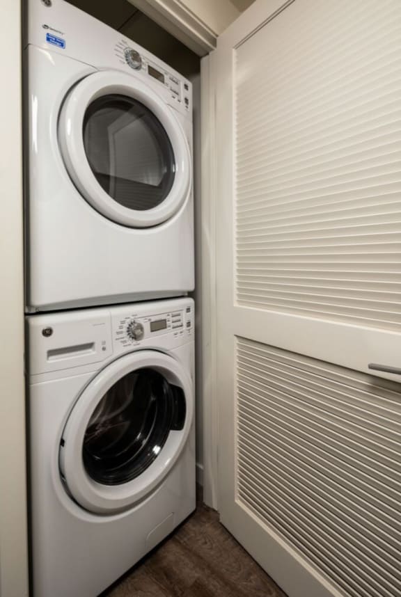 Stackable GE Washer and Dryer