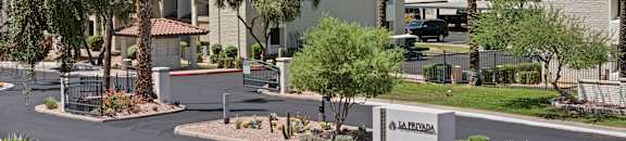 Entrance Way at La Privada, Scottsdale, AZ