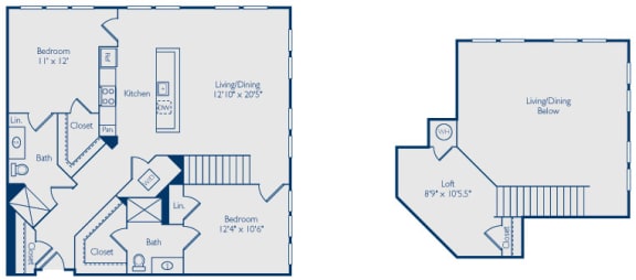 one bedroom apartments with balcony in del ray alexandria