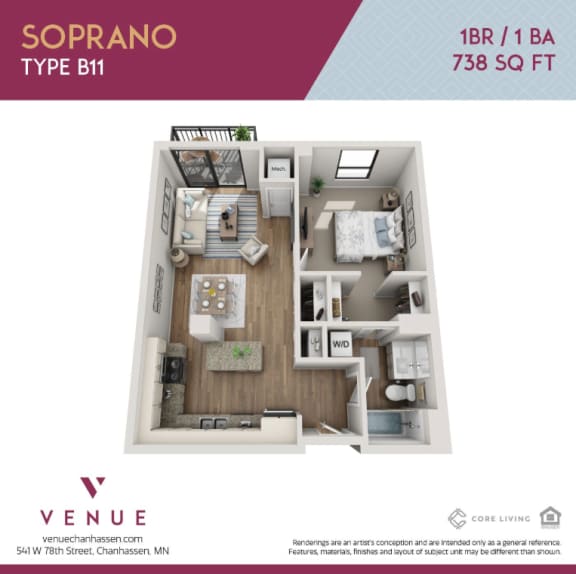 Soprano Floorplan