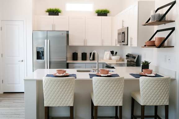 Gourmet Kitchen with Island at Avilla Mystic, Arizona