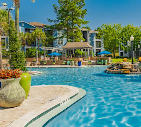 Crystal Clear Swimming Pool at The Lory of Tallahassee, Tallahassee, FL, 32312