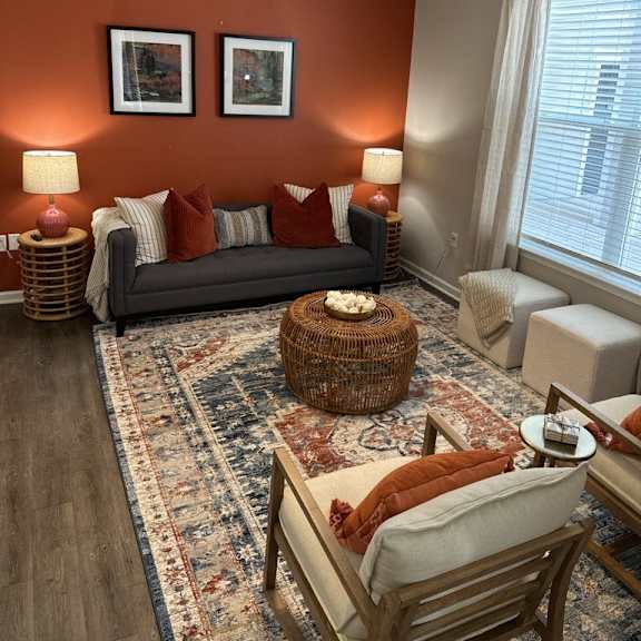 Living room at Steele Crossing, Arkansas, 72703