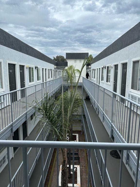 The Atrium Apartments Inner Courtyard