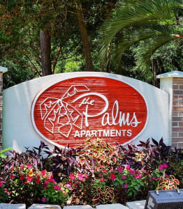 Property Signage at The Palms, Charleston, South Carolina