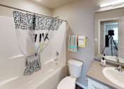 Thumbnail 8 of 21 - bathroom with shower