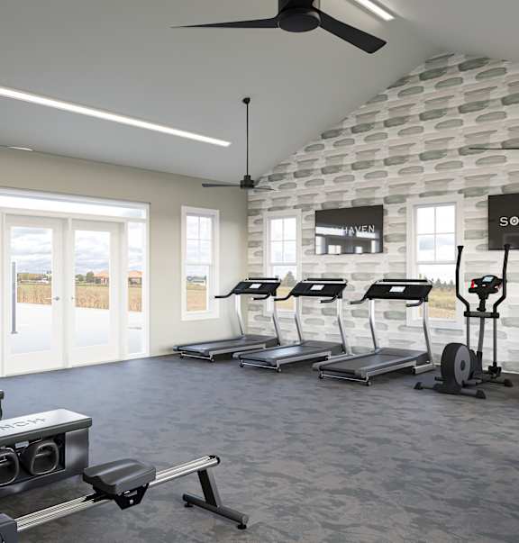 Fitness Room at Solhaven Grand Chute, Appleton, WI