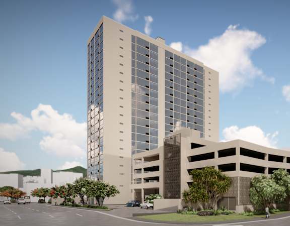 Hale Kalele Apartments Rendering of Exterior