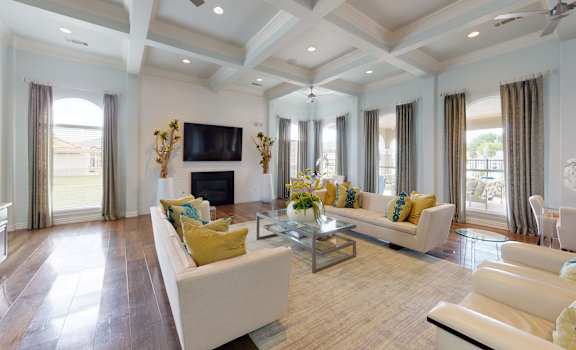 social lounge at Villages 3Eighty apartments