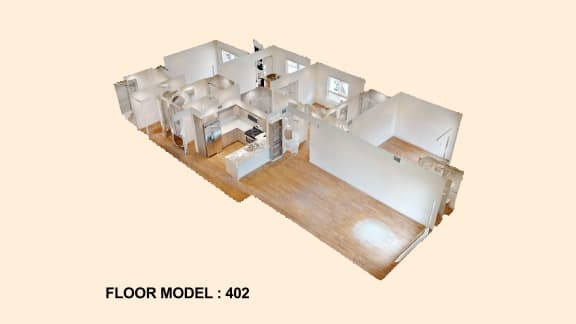 this is an illustration of the inside of a heart shaped house