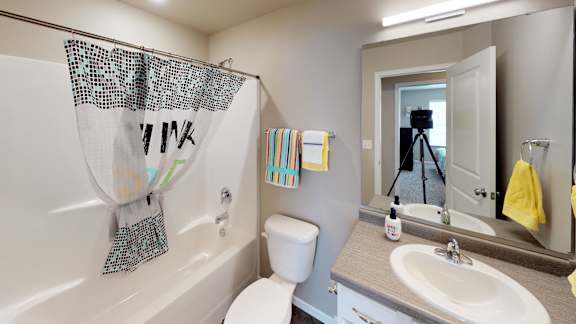 bathroom with shower