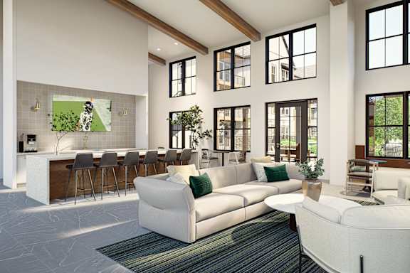 Residential Clubhouse at Heritage on Hover Apartments, Colorado