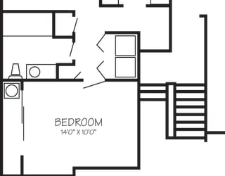 Park Creek Village | Calypso 1x1 725 sq ft