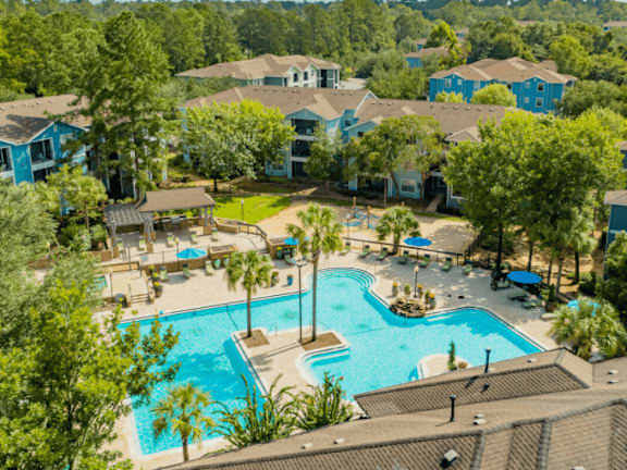Large swimming pool at The Lory of Tallahassee, Tallahassee, Florida