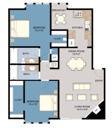 Floor Plan  2C