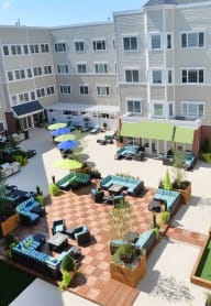 a view of the pool at homewood suites by hilton houston willowbrook
