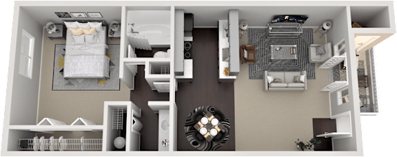 Floor Plan  The Cottonwood Floor Plan