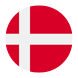 a red circle with a white cross in the middle