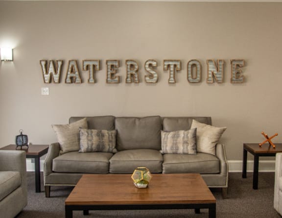 Cozy Living Room at Waterstone Place