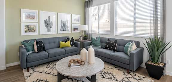 Modern Living Room at Avilla Grand, El Mirage, AZ 85335