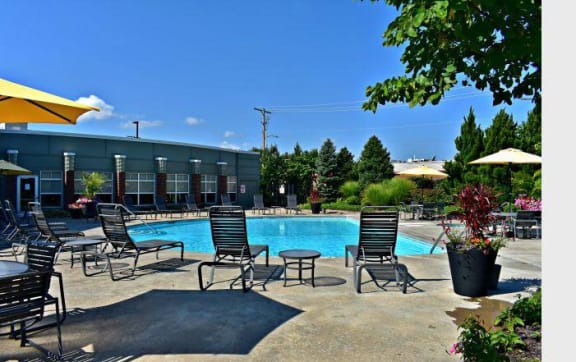 pool at CityView, North Kansas City, Missouri