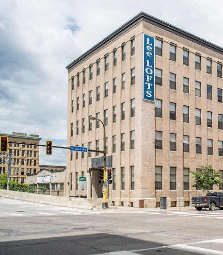 Building Exterior View at Lee Lofts, Minneapolis, MN 55401