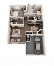 Pataskala Ohio Apartment Rentals Redwood Pataskala Sandalwood Floor Plan