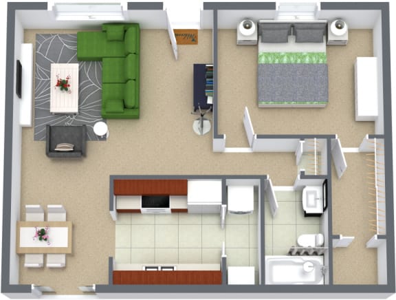 Floor Plan  Unit A