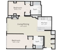 Two Bedroom  apartment located in West End