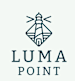 A logo with a lighthouse and the words