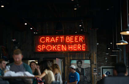 Craft Beer Bar at Axcess 15 Apartments, Portland Oregon