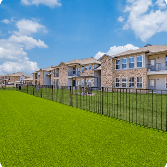 Four Cedars Apartments in Gunter, TX Dog Park