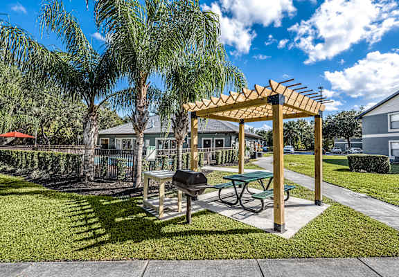 Outdoor Pergola at Ashton Oaks, New Port Richey, Florida