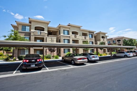 Covered Parking Available for Residents at Centennial at 5th Apartments in North Las Vegas