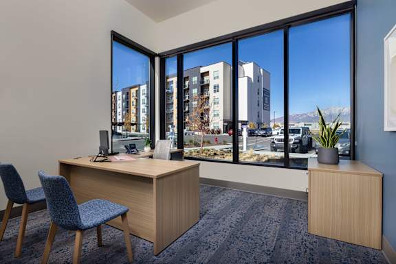 Clubhouse Lease Office at Solhavn Apartments, American Fork
