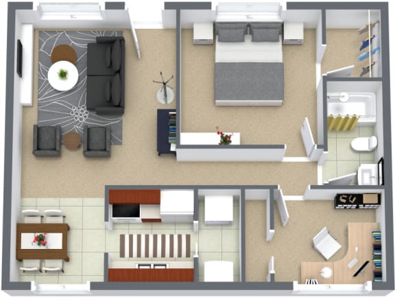 Floor Plan  Unit F