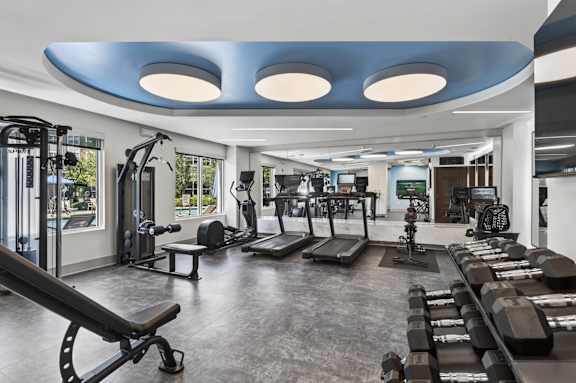 24 Hour Fitness Center with Cardio