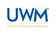The image is a logo of UWM, which stands for University of Wisconsin Milwaukee.