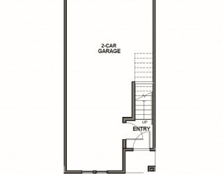 Lower Level - Tandem Garage
