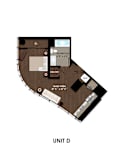 Floor-Plan-ST-D at K1 Apartments, San Diego, 92101
