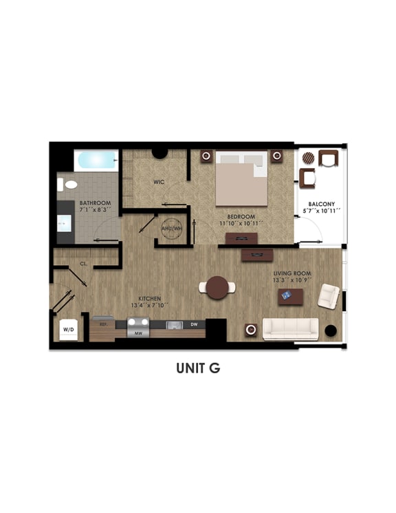 Floor-Plan-1-G Floor-Plan-1-G at K1, San Diego, CA