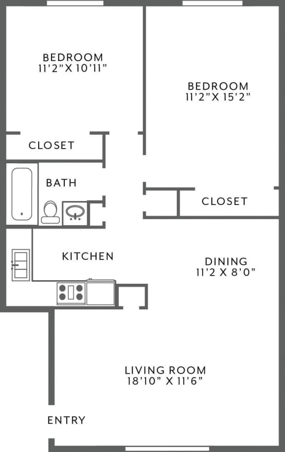 Floorplans Villages at General Grant Apartments Affton, MO