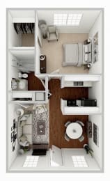 one bedroom apartment in baton rouge for rent