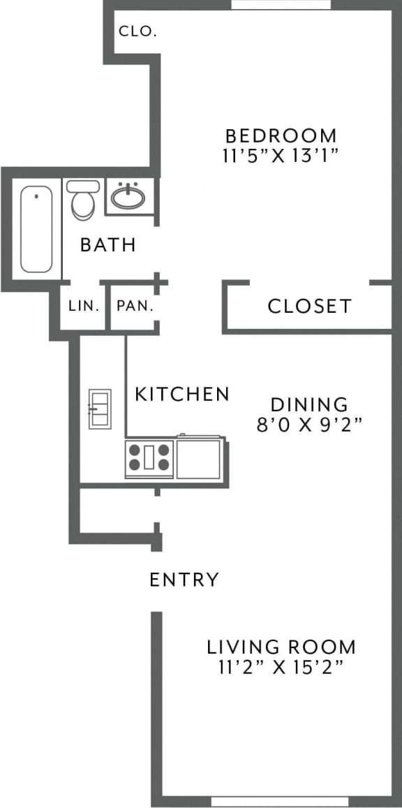 Floorplans Villages at General Grant Apartments Affton, MO