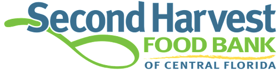 The logo for the Second Harvest Food Bank of Central Florida.