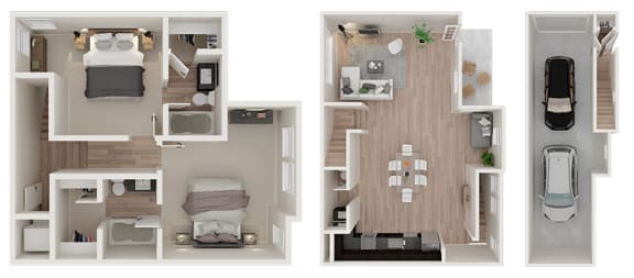 Floor Plan A available at The Village at vintage Ranch | American Canyon, CA 94503