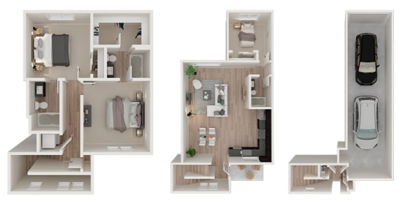 Floor Plan C available at The Village at vintage Ranch | American Canyon, CA 94503